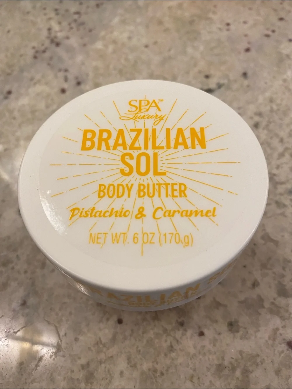 Brazilian Sol 3 pc set - Pistachio & Caramel Body Butter, hand & foot masks NWT